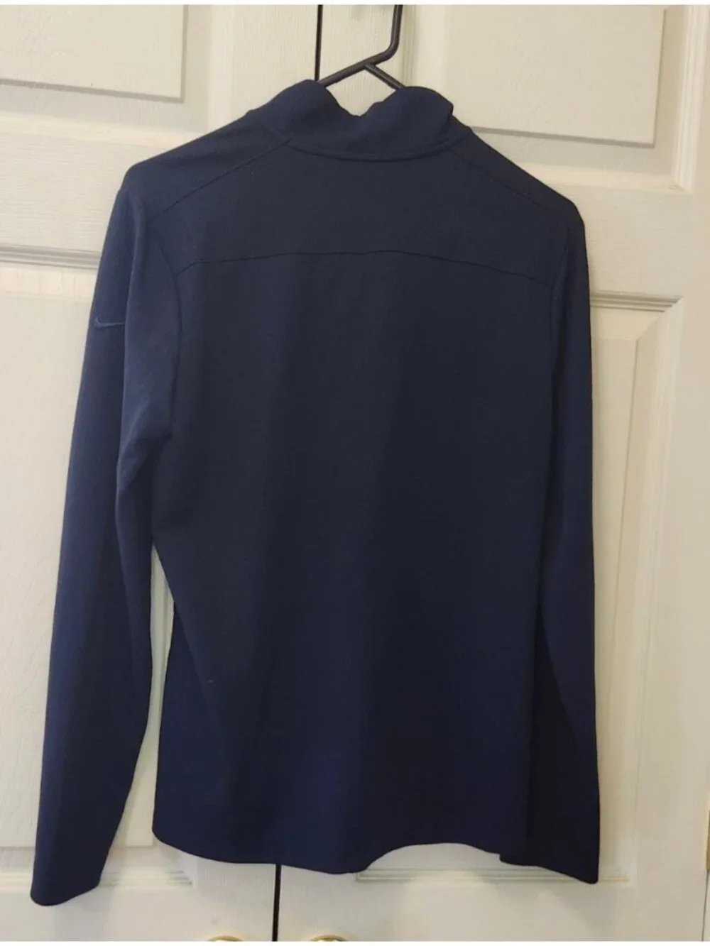 Nike Dri-Fit Washington Wizards Navy 1/4 Zip Long-Sleeve Pullover Shirt Size L